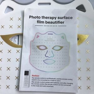 Phototherapy 7-1 color lights led beauty mask